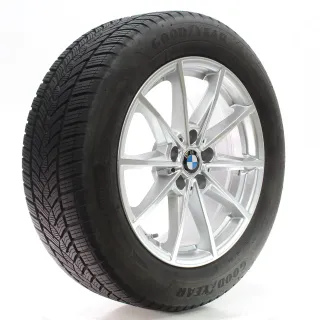 BMW 4er i4 G26 Winterräder V-Speiche 851 Silber Goodyear 225/55R17 101H 6896762 - Bild 6
