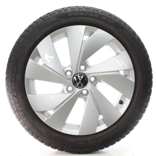 VW Golf 8 VIII CD1 Winterräder Belmont Pirelli 205/50R17 93H DOT25 5H0601025B - Bild 4