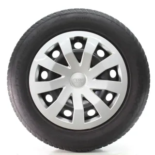 Audi A1 GB VW Polo 2G Winterräder Stahl Hankook 185/65R15 92H DOT25 2Q0601027AG - Bild 4