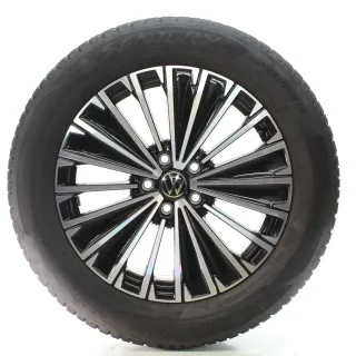 VW Tayron Tiguan III CT1 Winterräder Napoli Schwarz 235/55R18 DOT24 571601025K - Bild 1