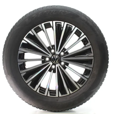 Background image for VW Tayron Tiguan III CT1 Winterräder Napoli Schwarz 235/55R18 DOT24 571601025K