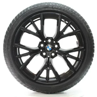 BMW 5er G30 G31 Winterräder M Y-Speiche 845 Pirelli 245/40R19 98V DOT23 8747405 - Bild 4