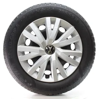 VW Golf 8 VIII CD1 CG5 Winterräder Stahl Semperit 205/55R16 DOT25 5Q0601027CP/CQ - Bild 3