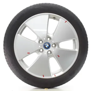 BMW I3 I01 Allwetterräder Sternspeiche 427 Goodyear 155/70R19 88T DOT24 6852053 - Bild 1