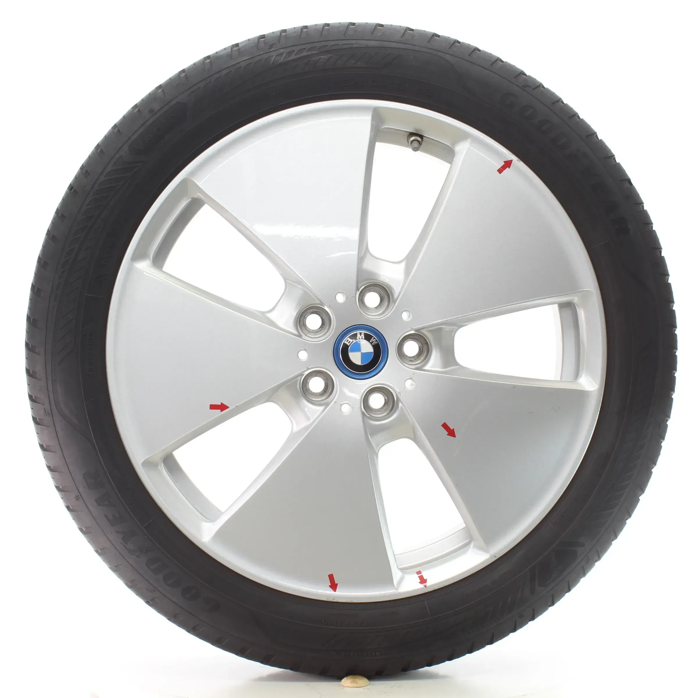 BMW I3 I01 Allwetterräder Sternspeiche 427 Goodyear 155/70R19 88T DOT24 6852053 - Bild 1