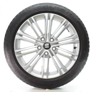 Seat Leon 5F1 KL1 Winterräder Dynamic Falken 205/50R17 DOT24 5F0601025S - Bild 1