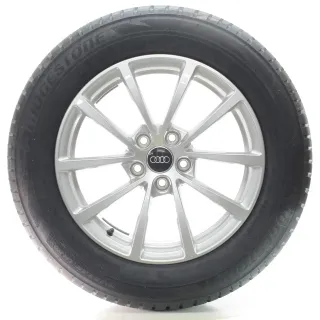 Audi A6 4K C8 Winterräder 10 Speichen Bridgestone 225/60R17 DOT24 NEU 4K0601025 - Bild 2