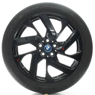 BMW I3 I01 Winterräder Turbinenstyling 428 Schwarz 155/70R19 88Q DOT23 688793 - Bild 1