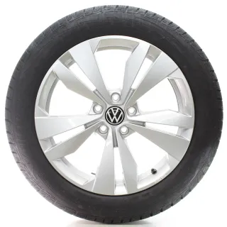 VW ID.3 E11 Winterräder Loen Goodyear SealTech 215/55R18 DOT24 NEU 10A071498 - Bild 1