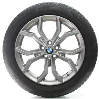 BMW X3 G01 X4 G02 Winterräder Y-Speiche 694 Pirelli 245/50R19 DOT22 6877328 - Bild 2