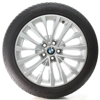 BMW 5er G30 G31 Winterräder W-Speiche 632 Goodyear 245/45R18 100V 6863418 - Bild 4