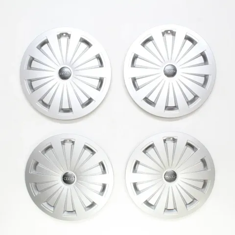 Background image for Audi A4 Avant 8W 16 Zoll Radkappen Radzierblenden Original 8W0601147 4Stk