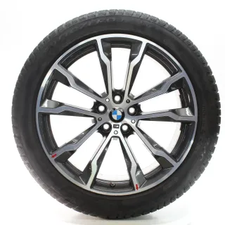 BMW X3 G01 X4 G02 Winterräder M Doppelspeiche 699 245/45-275/40R20 8010268-9 - Bild 2