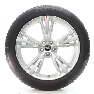 Audi Q8 SQ8 4M Winterräder 5-Segmentspeichen Continental 285/45R21 4M8601025H - Bild 3