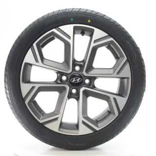 Hyundai Inster Sommerräder Bijanamu Grau Glanz Pirelli 205/45ZR17 88Y DOT24 NEU - Bild 3