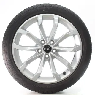 Audi A4 S4 8W Winterräder 5-V-Speichen Goodyear 245/40R18 97V DOT24 8W0601025H - Bild 4