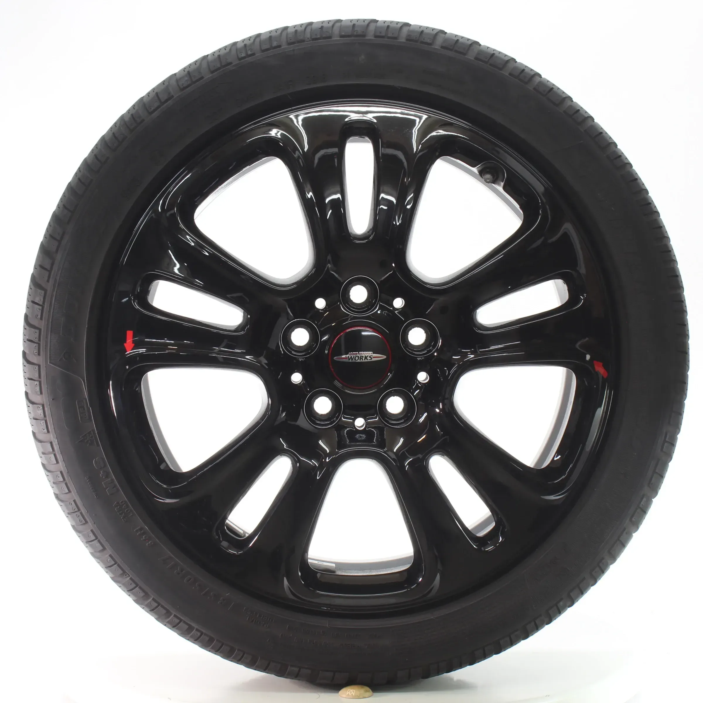 MINI Cooper F55 F56 F57 Winterräder JCW Double Spoke 510 185/50R17 86H 6855119 - Bild 1