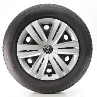 VW Touran 5T1 Winterräder Stahl Pirelli Seal 205/60R16 96H DOT25 5QA601027C/E - Bild 3