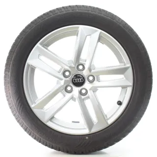 Audi A4 S4 8W Winterräder 5-Parallelspeichen Dunlop 225/50R17 DOT24 8W0601025P - Bild 3