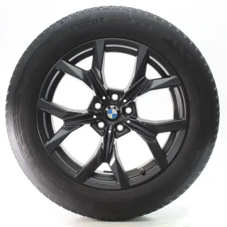 BMW X3 G45 Winterräder Y-Speiche 921 Grau Hankook 225/60R18 104H DOT24 5A6F111 - Bild 2
