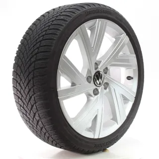 VW Golf 8 VIII GTI GTD R Winterräder Bergamo Bridgestone 225/40R18 5H0601025AB - Bild 6