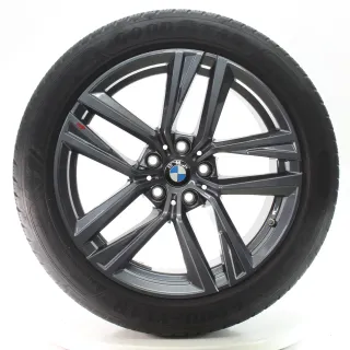BMW 4er GC i4 G26 Winterräder Doppelspeiche 853 Goodyear 245/45R18 DOT23 6896768 - Bild 4