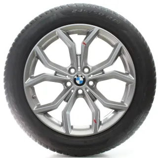 BMW X3 G01 X4 G02 Winterräder Y-Speiche 694 Pirelli 245/50R19 DOT22 6877328 - Bild 4