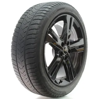 Audi A6 S6 4K C8 Winterräder 5-Arm-Ramus Schwarz Pirelli 245/45R19 4K0071499 - Bild 6