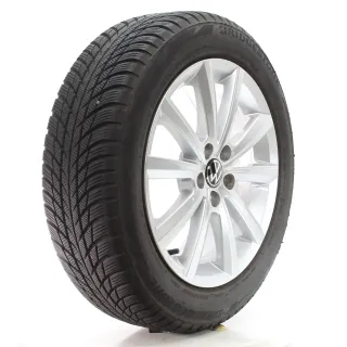 VW Polo VI 2G AW Winterräder Merano Bridgestone 185/60R16 90H DOT25 2G0071496 - Bild 6