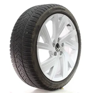 VW Golf 8 VIII GTD GTI R Winterräder Bergamo Pirelli 225/40R18 DOT25 5H0601025AB - Bild 6