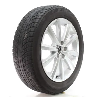 VW Polo VI 2G AW Winterräder Merano Bridgestone 185/60R16 90H DOT25 2G0071496 - Bild 6