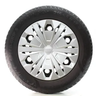 Audi Q3 F3B VW Tiguan AD1 Winterräder Stahl Semperit 215/65R17 5QF601027J/K - Bild 4