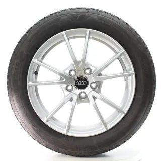 Audi A5 FU B10 Winterräder 5-Doppelspeichen Goodyear 215/55R17 DOT25 8B3601025A - Bild 4