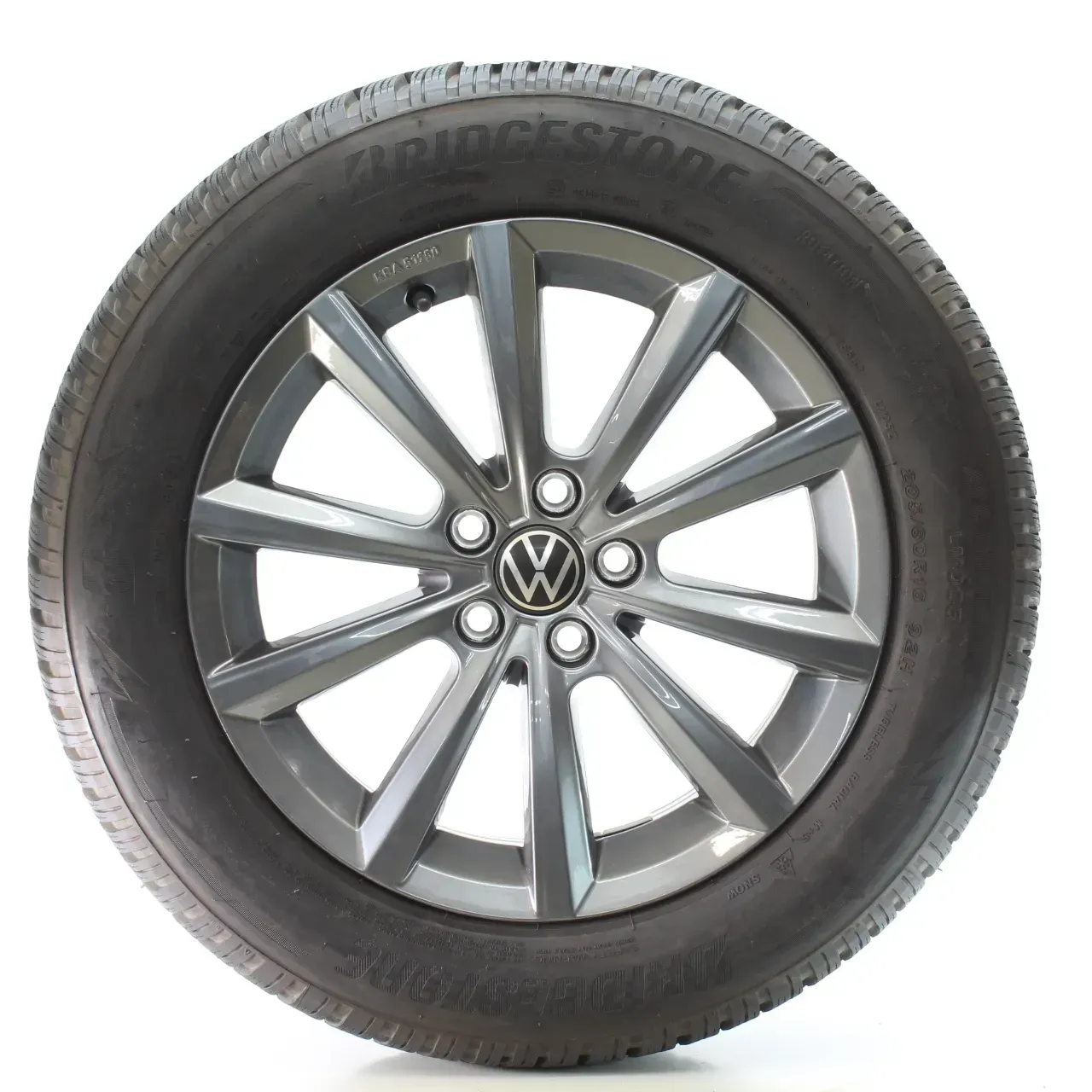VW T-Cross C11 Winterräder Merano Grau Bridgestone 205/60R16 92H 2GM071496 - Bild 1