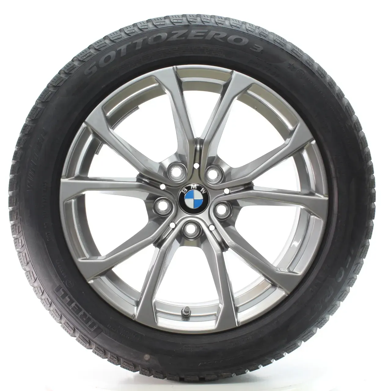 BMW 3er G20 G21 Winterräder V-Speiche 776 Pirelli 225/50R17 98H DOT23 6883518 - Bild 1