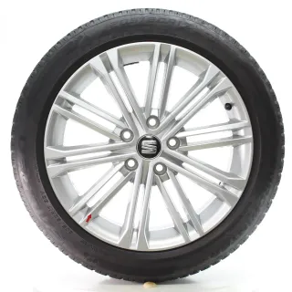 Seat Leon 5F1 KL1 Winterräder Dynamic Falken 205/50R17 DOT24 5F0601025S - Bild 3