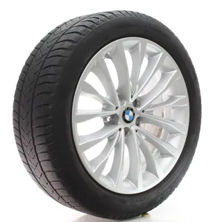 BMW 5er G30 G31 Winterräder W-Speiche 632 Pirelli 245/45R18 100V 6863418 - Bild 6