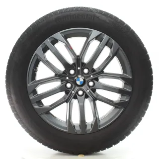 BMW X1 iX1 U11 X2 iX2 U10 Winterräder Doppelspeiche 879 Conti 205/60R18 6898046 - Bild 4