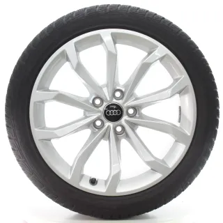 Audi A4 S4 8W Winterräder 10-V-Speichen Design 245/40R18 97V DOT23 8W0601025H - Bild 3