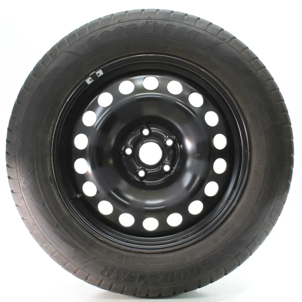 VW ID.4 E21 Winterräder Stahl Goodyear 235/60-255/55R18 DOT24 1EA601027A - Bild 1