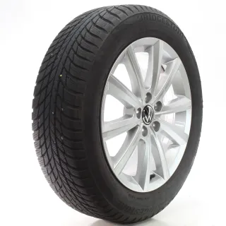 VW Polo NF 2G Winterräder Merano Bridgestone 185/60R16 90H DOT25 2G0601025AF - Bild 6