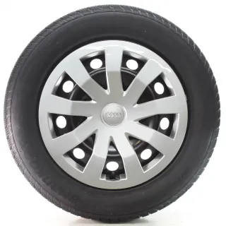 Audi A1 GB VW Polo 2G Winterräder Stahl Hankook 185/65R15 92H DOT25 2Q0601027AG - Bild 1