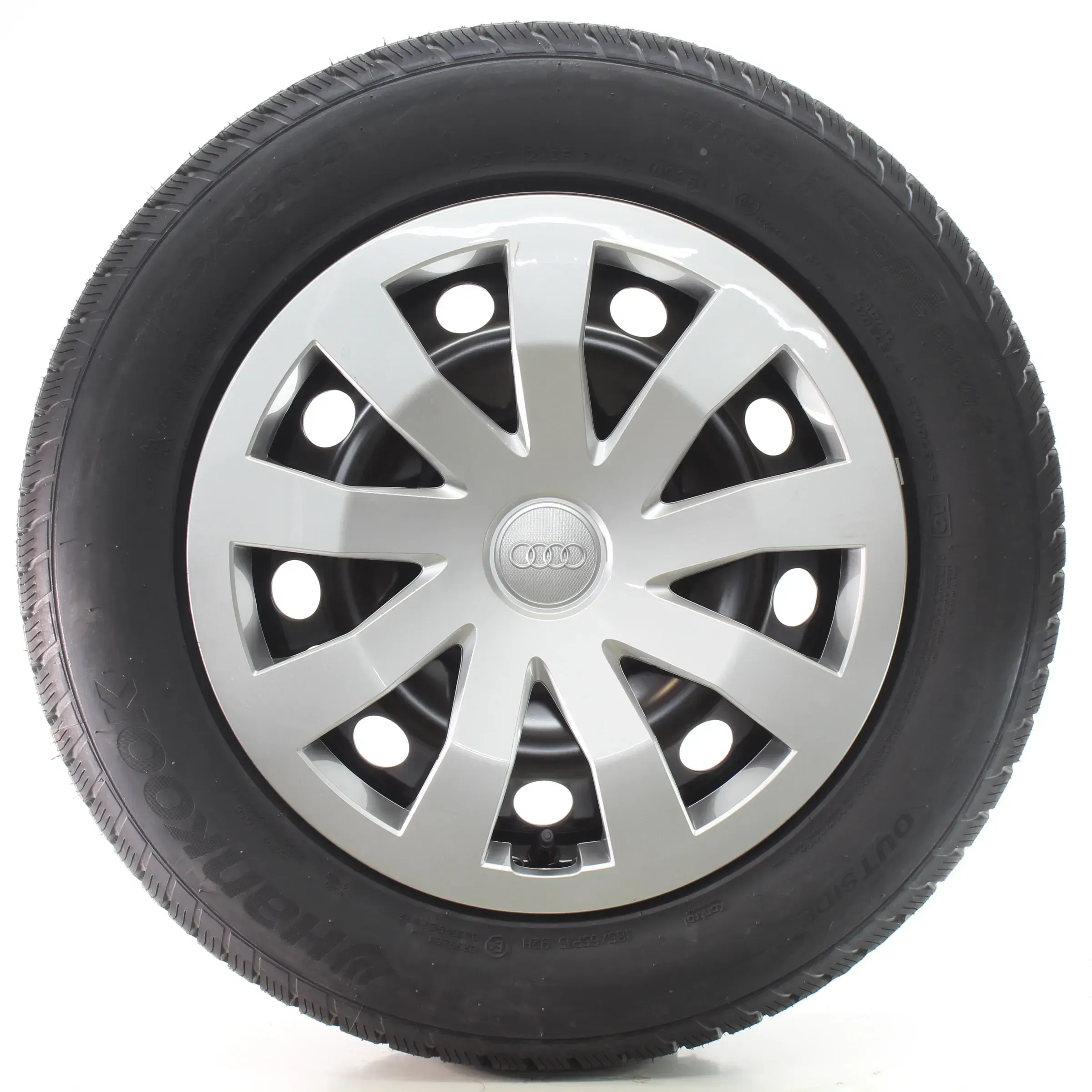 Audi A1 GB VW Polo 2G Winterräder Stahl Hankook 185/65R15 92H DOT25 2Q0601027AG - Bild 1