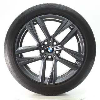 BMW 4er GC i4 G26 Winterräder Doppelspeiche 853 Goodyear 245/45R18 DOT23 6896768 - Bild 3