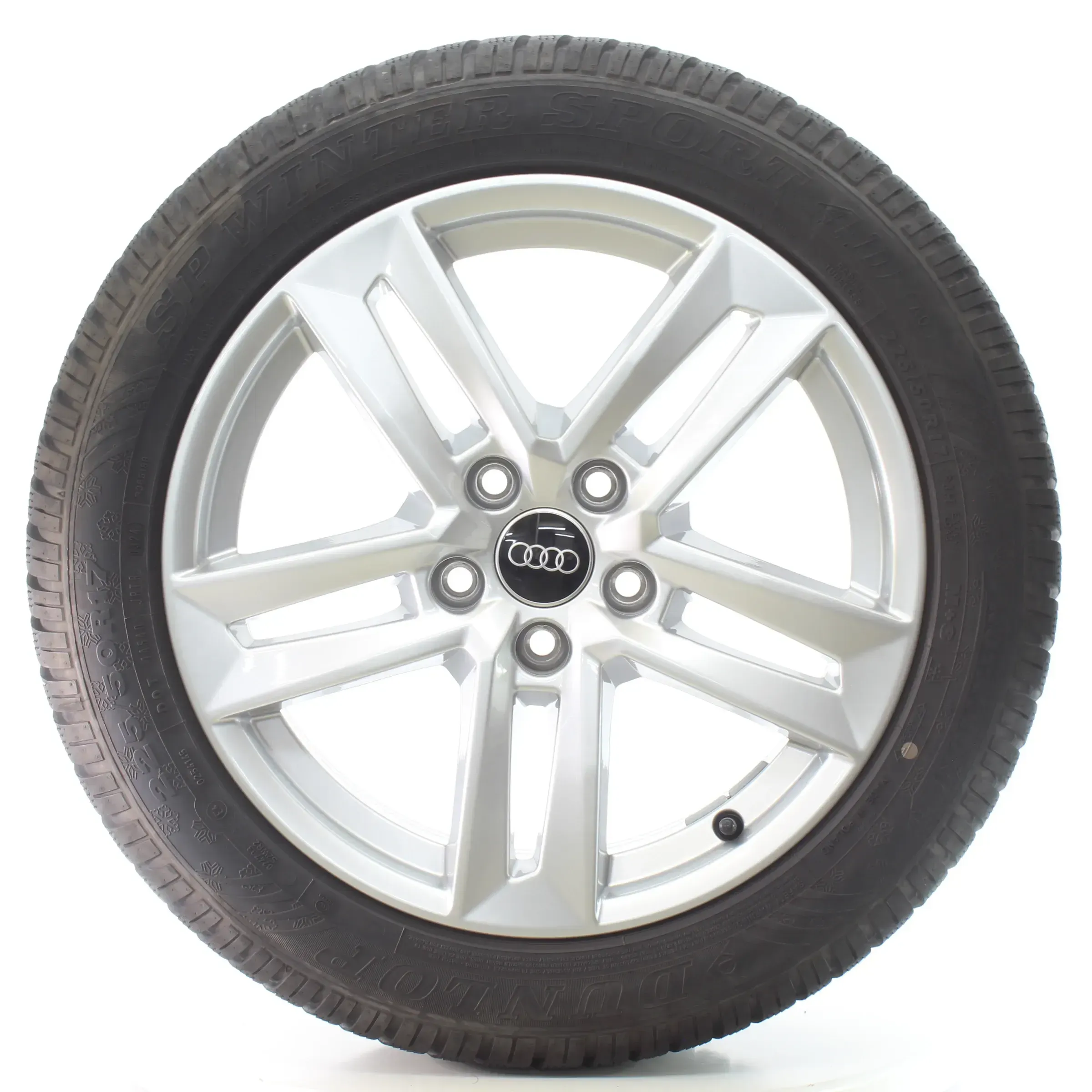 Audi A4 S4 8W Winterräder 5-Parallelspeichen Dunlop 225/50R17 DOT24 8W0601025P - Bild 1
