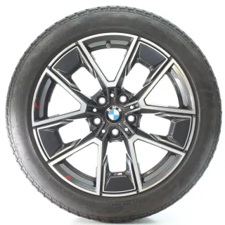 BMW 4er i4 G26 Winterräder M Aerodynamikrad 858 Goodyear 245/45R18 100V 8747286 - Bild 1
