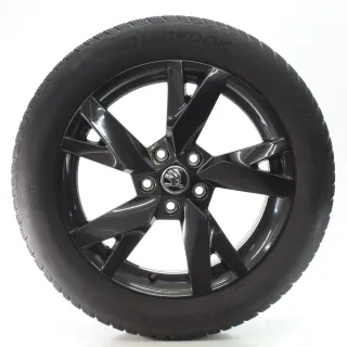 Skoda Octavia IV NX Winterräder Lyra Schwarz Hankook 205/55R17 DOT23 5E3601025AE - Bild 4