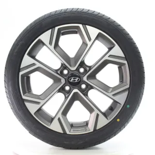 Hyundai Inster Sommerräder Bijanamu Grau Glanz Pirelli 205/45ZR17 88Y DOT24 NEU - Bild 2
