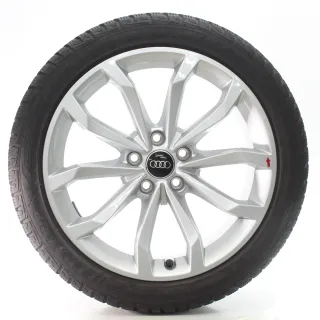 Audi A4 S4 8W Winterräder 5-V-Speichen Goodyear 245/40R18 97V DOT24 8W0601025H - Bild 3