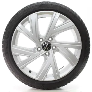 VW Golf 8 VIII CD1 Winterräder Bergamo Bridgestone 225/40R18 DOT25 5H0601025AB - Bild 2